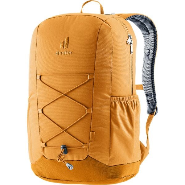 Plecak miejski Deuter Gogo - amber/maple. Brązowe plecaki damskie Deuter, bez wzorów, sportowe. Za 226.99 zł.