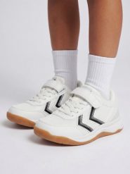 Buty halowe Hummel Multiplay Flex VC 2.0. Niebieskie buty trekkingowe męskie HUMMEL, z materiału, bez zapięcia, do piłki ręcznej. Za 216.50 zł.