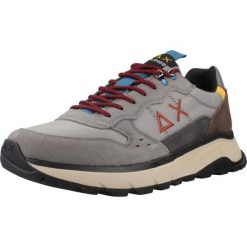 Buty SUN68 FIRE AND CAMPING Szary. Szare buty trekkingowe męskie SUN68, ze skóry, bez zapięcia, trekkingowe. Za 425.99 zł.