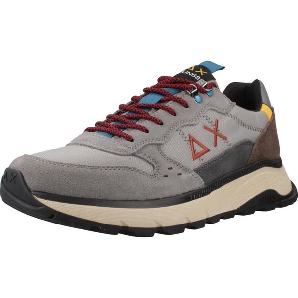 Buty SUN68 FIRE AND CAMPING Szary. Szare buty trekkingowe męskie SUN68, ze skóry, bez zapięcia, trekkingowe. Za 426.99 zł.
