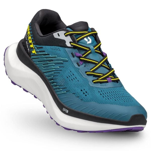 Buty do biegania męskie SCOTT Pursuit Gravel. Niebieskie obuwie do biegania damskie Scott. Za 559.99 zł.