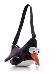 NICI Torebka "Pinguin Jorge" w kolorze czarnym - 30 x 18 x 9 cm rozmiar: onesize. Czarne torebki dziecięce NICI. Za 45.45 zł.