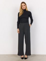 Soyaconcept® spodnie materiałowe - SC-Vita 3 Kobiety szary, L. Szare spodnie materiałowe damskie bez wzorów, z materiału. Za 139.95 zł.