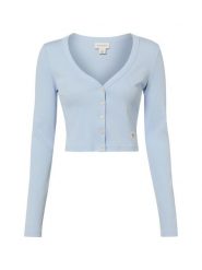 Calvin Klein Jeans koszulka z długim rękawem Kobiety Bawełna niebieski, L. Niebieskie bluzki sportowe damskie Calvin Klein Jeans, l, z bawełny, bez kołnierzyka, bez ramiączek. Za 169.95 zł.