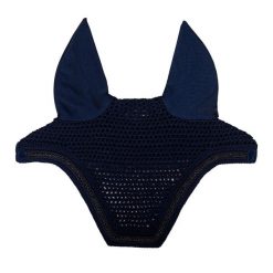 Czapka przeciw muchom dla konia z cichego weluru, mini perełki Kentucky Horsewea. Niebieskie czapki męskie KENTUCKY HORSEWEAR, bez wzorów, dziergany, eleganckie. Za 339.00 zł.