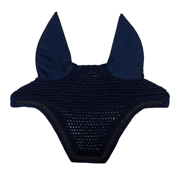 Czapka przeciw muchom dla konia z cichego weluru, mini perełki Kentucky Horsewea. Niebieskie czapki męskie KENTUCKY HORSEWEAR, bez wzorów, dziergany, eleganckie. Za 339.00 zł.
