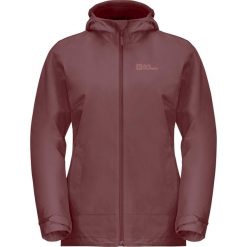 Kurtka uniwersalna damska Jack Wolfskin 1115621J0128. Czerwone kurtki damskie Jack Wolfskin, na zimę, l, bez wzorów, z materiału, z kapturem. Za 1,045.00 zł.