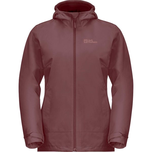 Kurtka uniwersalna damska Jack Wolfskin 1115621J0128. Czerwone kurtki damskie Jack Wolfskin, na zimę, l, bez wzorów, z materiału, z kapturem. Za 1,045.00 zł.