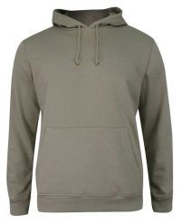 Bluza Beżowa z Kapturem, Kangurka, Jednokolorowa, z Dużą Kieszonką, Sepia -BRAVE SOUL- Męska. Brązowe bluzy sportowe męskie Brave Soul, bez wzorów, z bawełny, klasyczne, bez kołnierzyka, bez ramiączek. Za 79.00 zł.