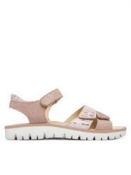 Primigi Sandały 1389044 D Różowy. Czerwone sandały dziewczęce Primigi, ze skóry, bez zapięcia. Za 249.99 zł.