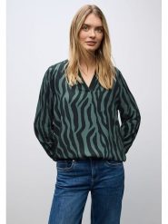 Cecil Bluzka w kolorze zielonym rozmiar: 38. Zielone bluzki damskie Cecil, bez wzorów, z wiskozy, bez kołnierzyka, bez ramiączek. Za 100.52 zł.