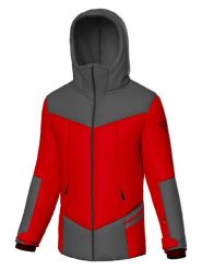 ROSSIGNOL Kurtka narciarska "Wispile" w kolorze czerwono-szarym rozmiar: L. Czerwone kurtki narciarskie i snowboardowe damskie Rossignol, l, bez wzorów, z materiału, bez kaptura, narciarskie, primaloft. Za 568.34 zł.