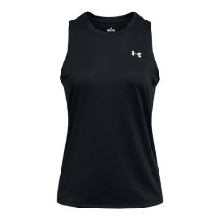 Damski tank top Under Armour Tech. Białe topy sportowe damskie Under Armour, m, bez wzorów, z materiału, bez ramiączek. Za 143.15 zł.