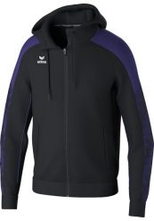 Kurtka treningowa 565 Erima Evo Star z kapturem, wielokolorowa. Czarne kurtki męskie Erima, na jesień, xl, bez wzorów, z materiału, eleganckie, z kapturem. Za 314.99 zł.