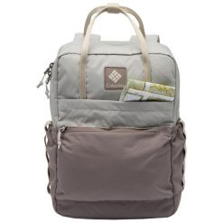 Plecak sportowo-turystyczny dla dorosłych Trail Traveler II 18L pojemność 18 L. Szare plecaki damskie Columbia, bez wzorów. Za 199.99 zł.