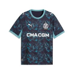 Koszulka wyjazdowa OM 2026/27. Niebieskie t-shirty sportowe męskie Puma, s, bez ramiączek, na fitness i siłownię. Za 433.00 zł.