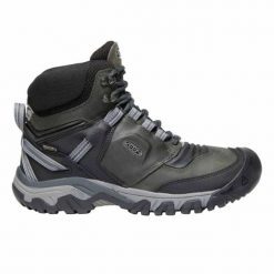 Buty trekkingowe damskie Keen Ridge Flex Mid WP. Czarne obuwie trekkingowe damskie Keen. Za 548.55 zł.