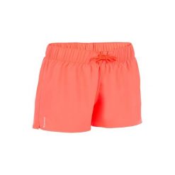 Szorty surfing TANA damskie. Czerwone szorty damskie OLAIAN, bez wzorów, z materiału, sportowe. Za 29.99 zł.