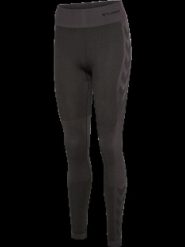 Hummel Legginsy hmlCLEA SEAMLESS MID WAIST TIGHTS – bezszwowe, oddychające. Szare legginsy damskie HUMMEL, s, bez wzorów, z elastanu. Za 198.00 zł.