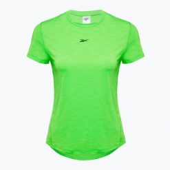 Koszulka Reebok Rbk-Chill Athletic Tee. Zielone bluzki damskie REEBOK FITNESS, bez wzorów, bez ramiączek. Za 99.99 zł.