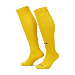 SKARPETY Nike Classic Football socks, Mężczyźni. Żółte skarpetki męskie Nike, bez wzorów, z nylonu. Za 190.00 zł.