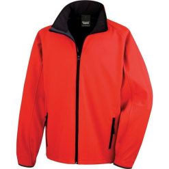Kurtka Result Softshell Printable. Czarne kurtki męskie RESULT, xl, bez wzorów, z poliesteru, bez kaptura. Za 111.90 zł.