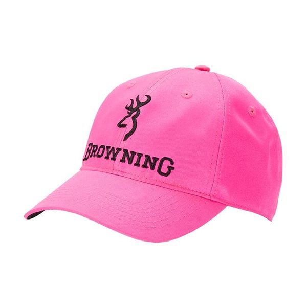 Czapka z daszkiem Browning Pink Blaze. Czerwone czapki męskie Browning, bez wzorów. Za 145.00 zł.