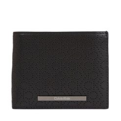 Portfel Calvin Klein. Czarne portfele męskie CALVIN KLEIN, bez wzorów. Za 399.99 zł.