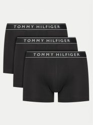 Tommy Hilfiger Komplet bokserek UM0UM03520 Czarny. Czarne bokserki męskie Tommy Hilfiger, bez wzorów, z bawełny. Za 179.99 zł.