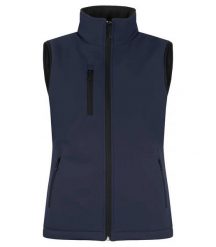 Clique Padded Softshell Vest Women - Pikowana kamizelka softshell Dark Navy. Niebieskie kamizelki damskie CLIQUE, xl, z polaru. Za 273.96 zł.