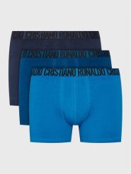 Cristiano Ronaldo CR7 Komplet 3 par bokserek Basic 8100-49 Kolorowy. Bokserki męskie Cristiano Ronaldo CR7, bez wzorów, z bawełny. Za 119.99 zł.