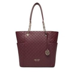 Torebka Nine West. Czerwone torebki klasyczne damskie Nine West, bez wzorów, bez dodatków. Za 269.99 zł.