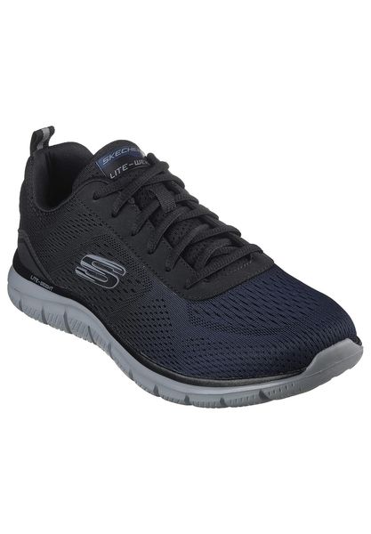 Obuwie treningowe Mężczyzna Skechers Track Ripkent granatowy. Czarne buty fitness męskie Skechers, na fitness i siłownię. Za 431.00 zł.