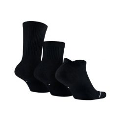 Skarpety męskie nike air jordan everyday waterfall socks black. Czarne skarpetki męskie Nike, bez wzorów. Za 69.00 zł.