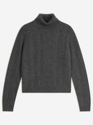 Perfect Cashmere Kaszmirowy golf "Poso" w kolorze antracytowym rozmiar: L. Czarne golfy damskie Perfect Cashmere, l, bez wzorów, z kaszmiru, bez ramiączek. Za 1,087.99 zł.