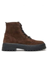 Pepe Jeans Trapery PMS50249 Brązowy. Brązowe buty zimowe męskie Pepe Jeans, z jeansu, bez zapięcia. Za 589.99 zł.