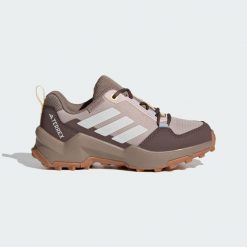 Buty Terrex AX4r Hiking. Białe buty trekkingowe męskie Adidas, z materiału, bez zapięcia. Za 279.00 zł.