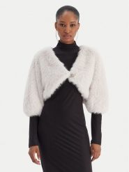 Rinascimento Futro CFC0020149002 Biały Regular Fit. Białe futra damskie RINASCIMENTO, xl. Za 499.99 zł.