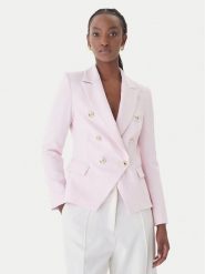 Rinascimento Marynarka CFC0128639003 Różowy Regular Fit. Czerwone marynarki i żakiety damskie RINASCIMENTO, xs, bez wzorów, z syntetyku. Za 789.99 zł.