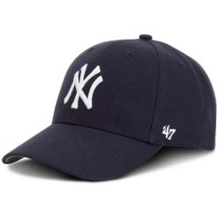 Czapka z daszkiem 47 Brand MLB New York Yankees Granatowa MVP B-MVP17WBV-HM. Niebieskie czapki z daszkiem damskie 47 Brand, bez wzorów. Za 148.69 zł.