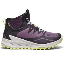 Buty Damskie Keen Wmns Zionic Mid Wp Black Plum/daiquirri Green Purple. Fioletowe obuwie trekkingowe damskie Keen. Za 615.99 zł.