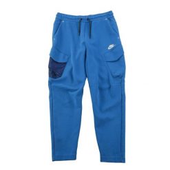 Second life - Nike spodnie dresowe męskie Tech - Stan dobry. Niebieskie spodnie sportowe męskie Nike, z dresówki. Za 114.98 zł.