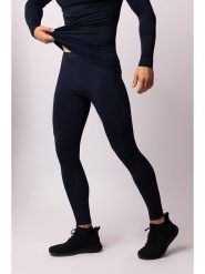 Spaio Legginsy termiczne "Play" w kolorze granatowym rozmiar: L. Niebieskie spodnie sportowe męskie Spaio. Za 118.56 zł.