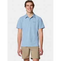 Koszulka polo męska Columbia Havercamp Pique. Niebieskie koszulki polo męskie Columbia, l, bez ramiączek, do piłki nożnej. Za 259.00 zł.