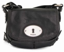 Damska torebka Fossil Shoulderbag Maddox Small Flap Black. Czarne torebki klasyczne damskie Fossil, bez wzorów, z materiału, małe, bez dodatków. Za 292.99 zł.