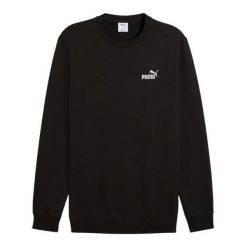 Męska Bluza Z Okrągłym Dekoltem ESS No.1 Small Logo. Czarne bluzy bez kaptura męskie Puma, m. Za 208.99 zł.
