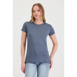 Koszulka turystyczna damska 100% Merino WOOLONA Pera. Szare bluzki sportowe damskie WOOLONA, bez wzorów, bez ramiączek. W wyprzedaży za 261.00 zł.