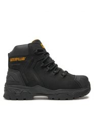 CAT Footwear Trapery Everett Ct S3 Wr Ci Hro Src P725322 Czarny. Czarne buty zimowe męskie CAT Footwear, ze skóry, bez zapięcia. Za 539.99 zł.