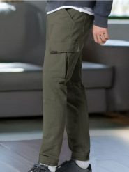 Jeansy regular jogger fit - zielony. Zielone jeansy męskie Sinsay. Za 99.99 zł.