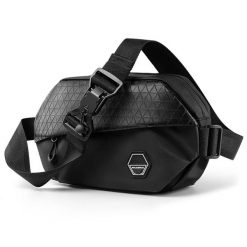 Torba wielofunkcyjna na ramię wodoodporna 3.5 l. Czarne torby męskie na ramię ROCKBROS, bez wzorów, z materiału, na ramię. Za 154.99 zł.
